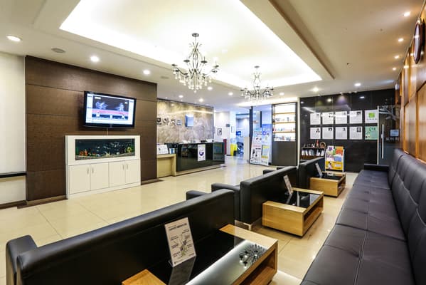 쾌적한 대기공간